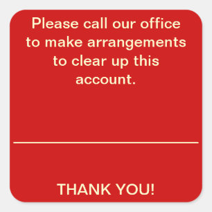 BEL ONS ALSJEBLIEFT COLLECTIES STICKER