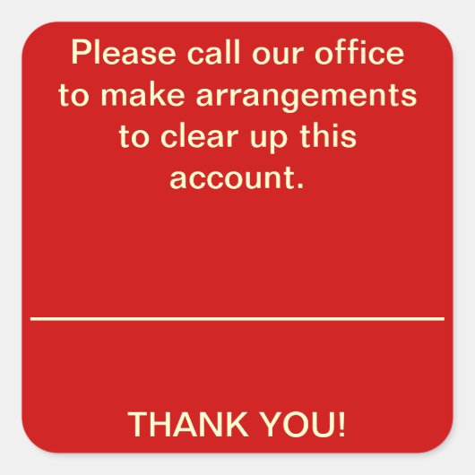 BEL ONS ALSJEBLIEFT COLLECTIES STICKER (Voorkant)