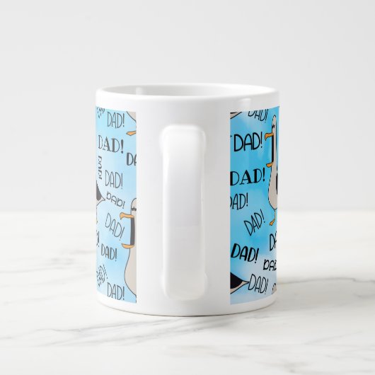 Bel papa Jumbo Mok 20 oz (Achterkant)