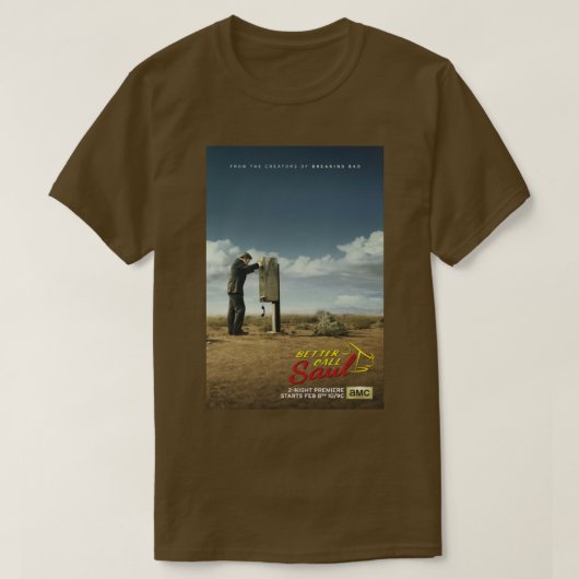Bel Saul 1 maar T-shirt (Design voorkant)