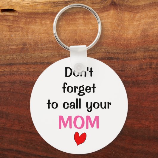 Bel uw MOM Sleutelhanger (Voorkant)