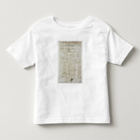 Bel van Maximilien de Robespierre Kinder Shirts (Voorkant)