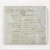 Bel van Maximilien de Robespierre Muismat (Voorkant)