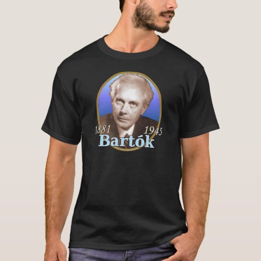 Bela Bartok T-shirt (Voorkant)