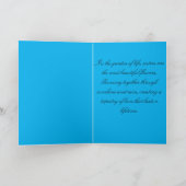 Bela Brown Zusterliefde in het Leven Feestdagen Kaart (Binnen)