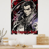Bela Lugosi is dood - prachtige retro kunst Poster (Keuken)