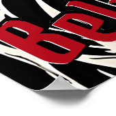 Bela Lugosi is dood - prachtige retro kunst Poster (Hoek)