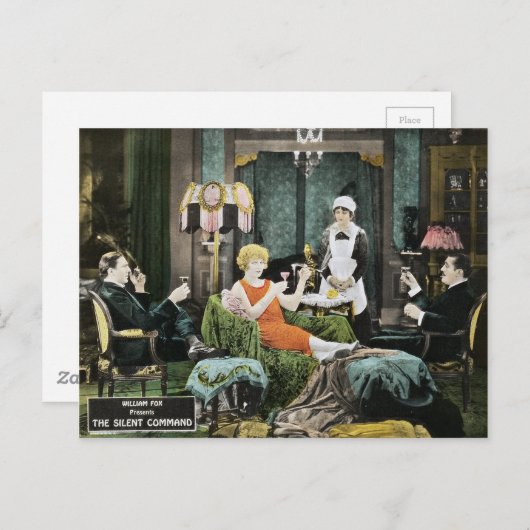 Bela Lugosi - The Silent Command Briefkaart (Voorkant / Achterkant)