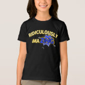 Belachelijk Geweldig Zelfvertrouwen Opbouwen Tri-Blend Shirt (Voorkant)