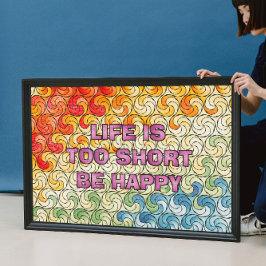 Belachelijk groot volwassen kleurend Poster