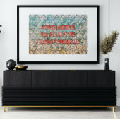 Belachelijk groot volwassen kleurend Poster