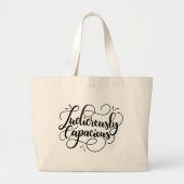 Belachelijk ruim grote tote bag (Voorkant)