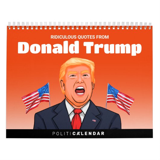 Belachelijke citaten van Donald Trump Kalender (Hoes)