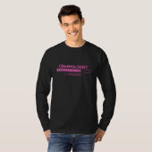 Belading criminoloog t-shirt (Voorkant volledig)