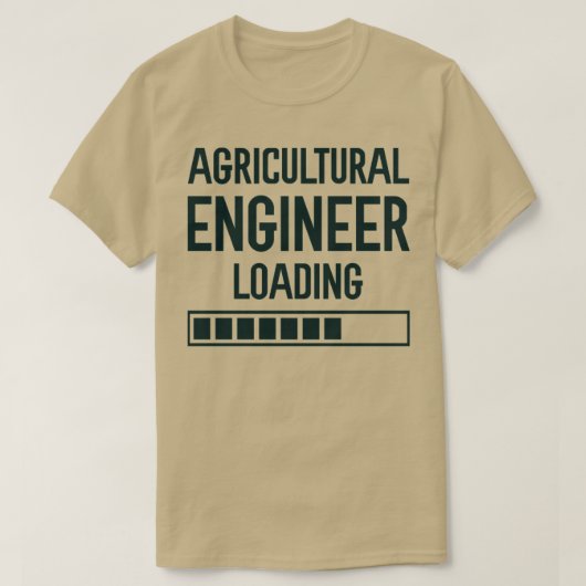 Belading landbouwingenieur1 t-shirt (Design voorkant)