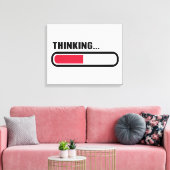 Belading van denkers canvas afdruk (Insitu (Woonkamer))