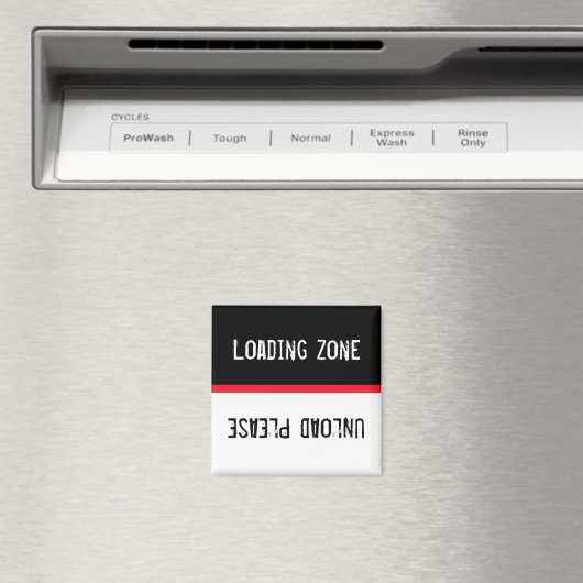 Belading Zone Dishwasher Magnet (Insitu (Vaatwasser))