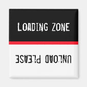 Belading Zone Dishwasher Magnet (Voorkant)