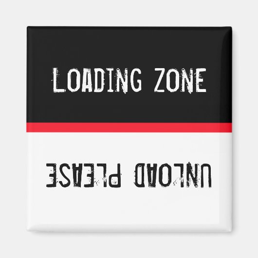 Belading Zone Dishwasher Magnet (Voorkant)
