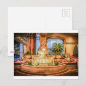 Belagio Las Vegas Nevada Fountain Resort Hotel Briefkaart (Voorkant / Achterkant)
