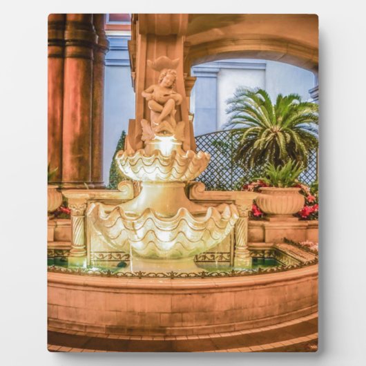 Belagio Las Vegas Nevada Fountain Resort Hotel Fotoplaat (Voorkant)