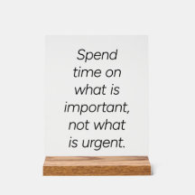 Belangrijk Acrylteken