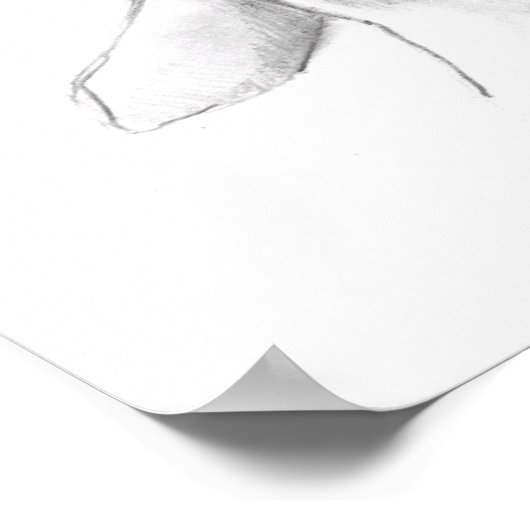 BELANGRIJK BEDRIJF: BOY ON TOILET, PENCIL POSTER (Hoek)