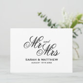 Belangrijk bewaar de datum bruiloft herinneringska save the date (Staand voorkant)