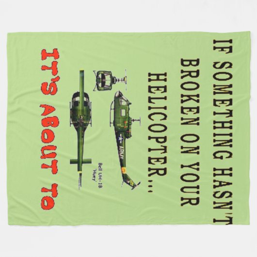 BELANGRIJK FLEECE DEKEN (Voorkant (Horizontaal))