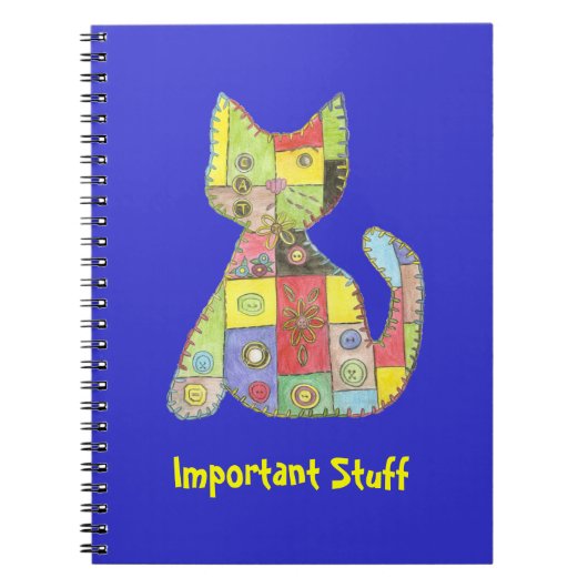Belangrijk Notitieboek van Stuff (Voorkant)