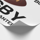 BELANGRIJK ONDERWIJS VOOR HET BELANG VAN RUGBY CADEAUPAPIER (Hoek)