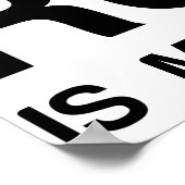 BELANGRIJK ONDERWIJS VOOR HET BELANG VAN RUGBY POSTER (Hoek)