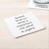 Belangrijk Onderzetter papier (Schuin)