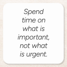 Belangrijk Onderzetter papier