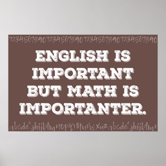 Belangrijk Poster (Voorkant)