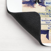 belangrijk strand van west florida muismat (Hoek)