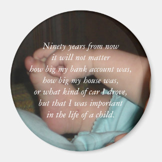 Belangrijk voor de kindermagneet magneet