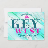 BELANGRIJK WEST-hout Bespaar de datum Save The Date (Voorkant)