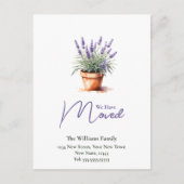 Belangrijke adreswijziging | Verplaatsingsaankondi Briefkaart (Voorkant)