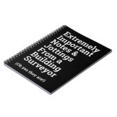 Belangrijke bouwenquête notitieboek (Linkerzijde)