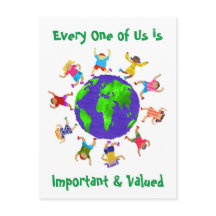 Belangrijke en gewaardeerde kinderen