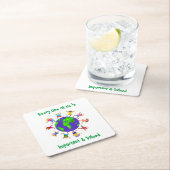 Belangrijke en gewaardeerde kinderen kartonnen onderzetters (Insitu)