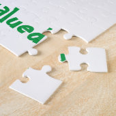 Belangrijke en gewaardeerde kinderen legpuzzel (Zijkant)