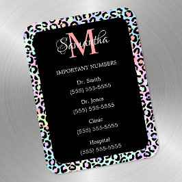 Belangrijke getallen voor de meisjesregenboogluipa magneet