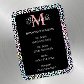 Belangrijke getallen voor de meisjesregenboogluipa magneet