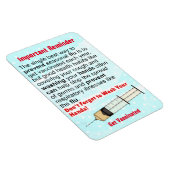 Belangrijke herinnering Magnet Magneet (Rechterzijde)