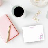 Belangrijke herinneringen Chrysanthemums Waterverf Post-it® Notes