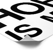 BELANGRIJKE IMPORTANS VOOR ONDERWIJS DIE HET RISIC POSTER (Hoek)