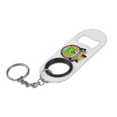 Belangrijke kettingbotopening mini flessenopener (Voorkant Gekanteld)