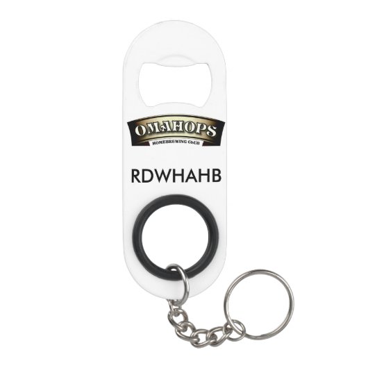 Belangrijke kettingbotopening mini flessenopener (Achterkant)